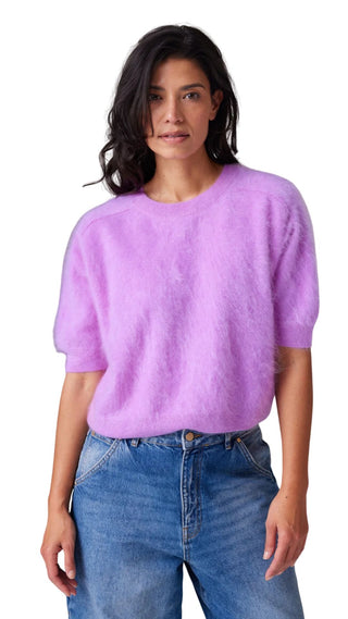 Brushed Belli Tee - Misty Purple