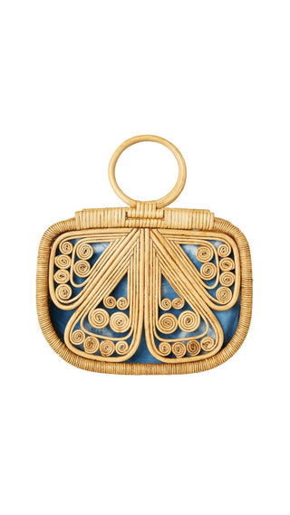 The Butterfly Handbag in Blue