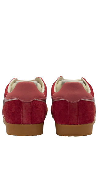 Elan Glitz Sneaker - Red/Pink/Coral