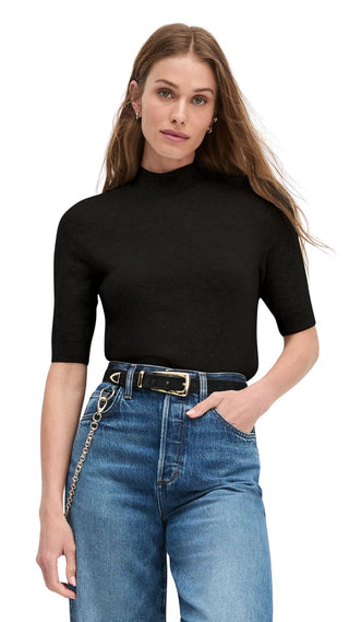 The Suede Statement Belt - Black/Gold