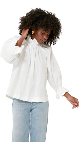 Franka Long Sleeve Shirt - White