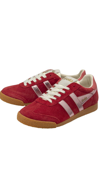 Elan Glitz Sneaker - Red/Pink/Coral