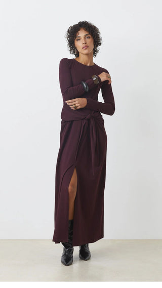 Cloud Dress - Prune