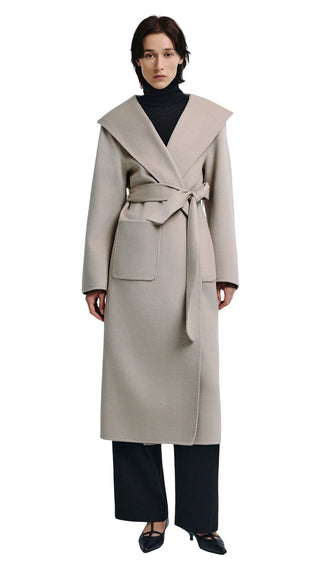 Lesley Coat - Taupe Grey