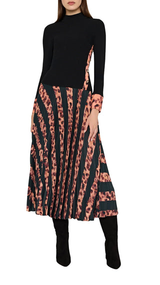 Otha Leopard Printed Skirt