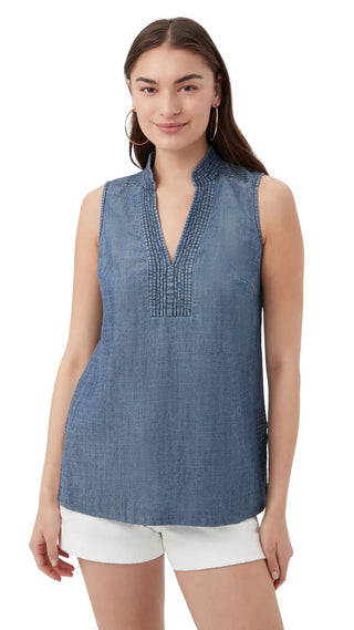Lacheri Top - Chambray