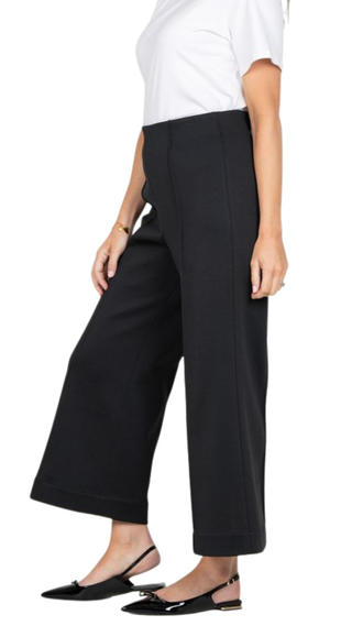 Cropped Piper - Black, Blackstretch Knit
