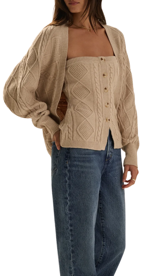 The Layla Shrug - Cream