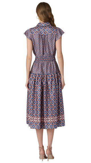 Kennedy Dress- Blush Multi