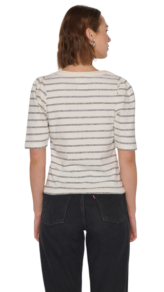 Deana Envelope Shirt, Tuscany Stripe