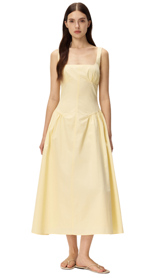 Calista Dress - Butter Yellow