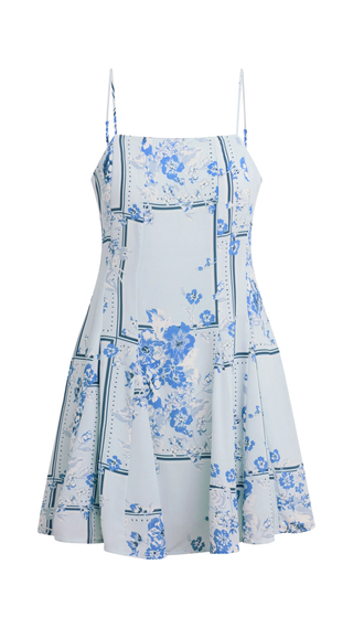 The Playing Nice Dress - Floral Scarf