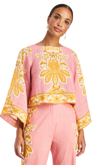 Mira Top - Florentine Blush