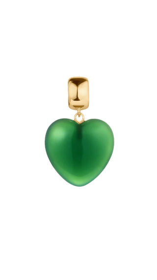 Gemma Green Jade Bail Charm