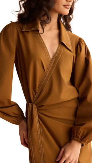 Avery Midi, Solid Cinnamon