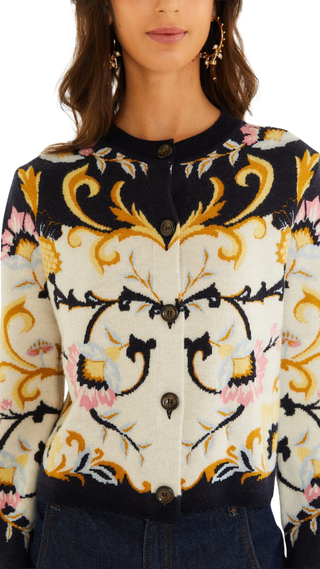 Birds Romance Knit Cardigan, Birds Romance