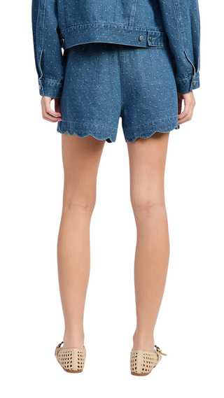 Heidi Denim Short, Medium Wash Denim