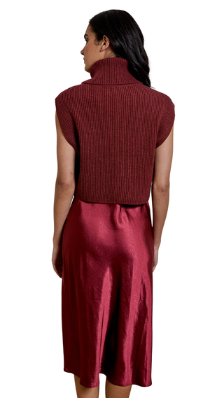 Jin Sweater/Dress Combo, Russet