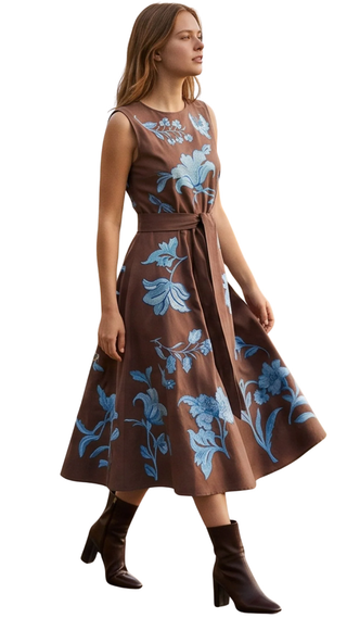 Gera Dress - Espresso
