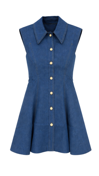 Albie Dress, Denim