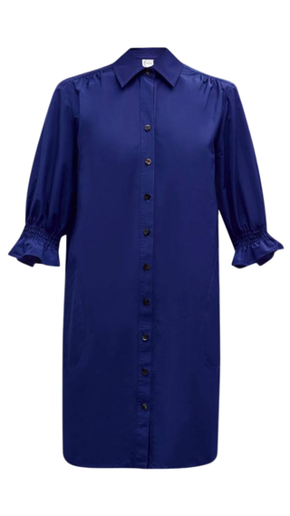 Miller Dress Typewriter Cloth - Royal Blue