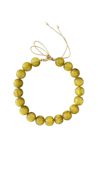 Chunky Beaded Necklace - Dirty Martini 20 Mm