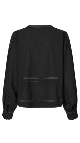 Livena Blouse, Black