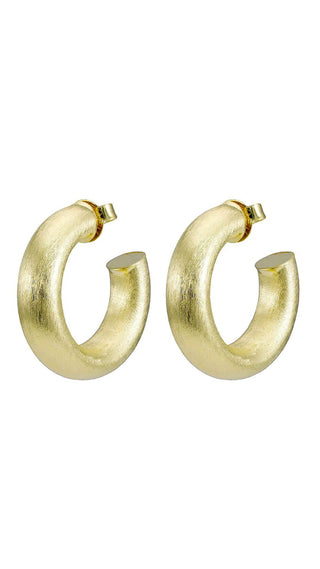 Small Chantal Hoops- 18K Gold Plated