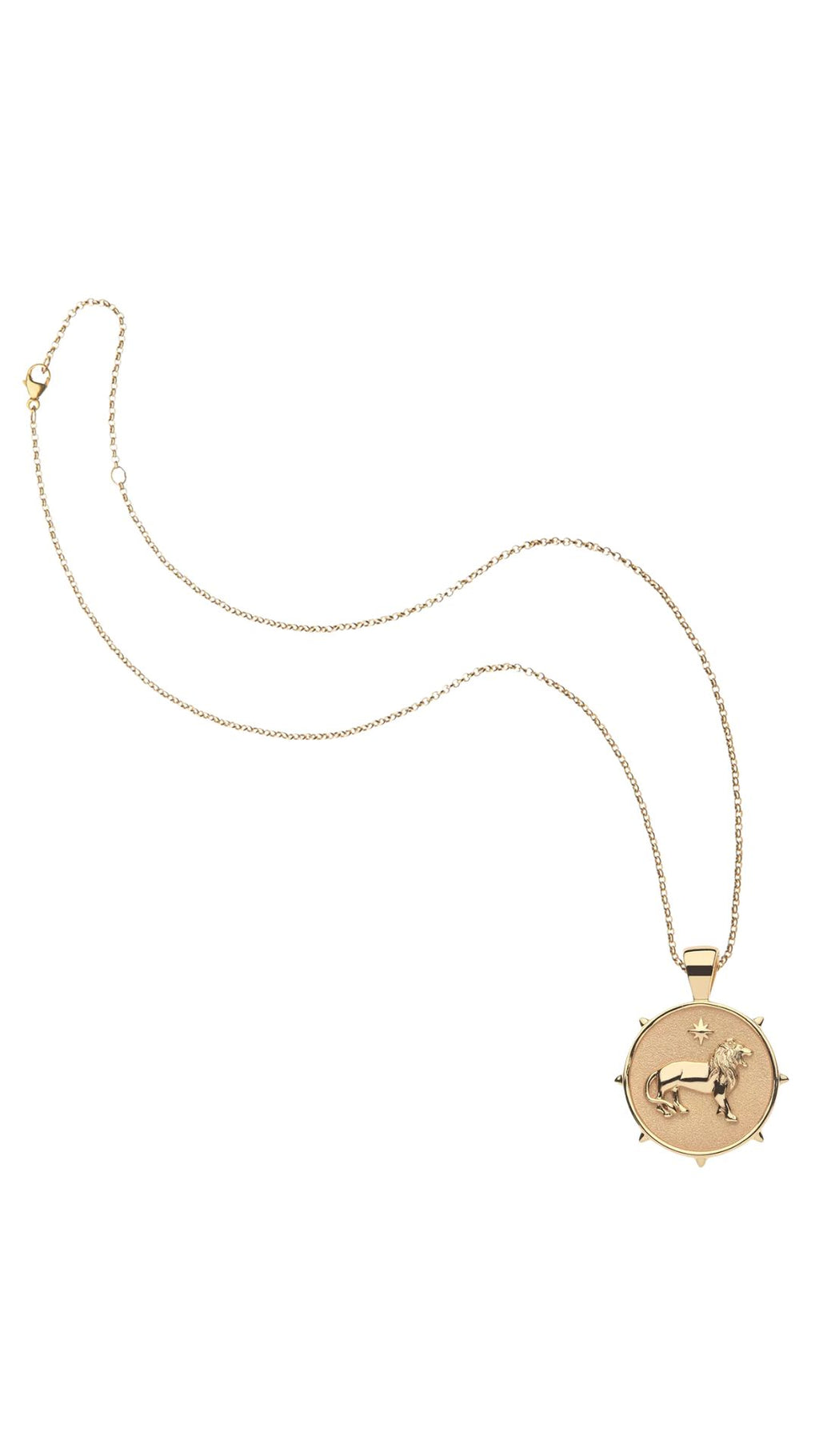 Courage JW Small Pendant Coin Gold / 16-18