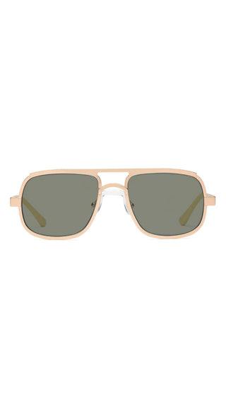 Nola Sun in Polished Rose Gold Green