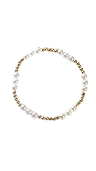 Trinity Bracelet- Gold 7"