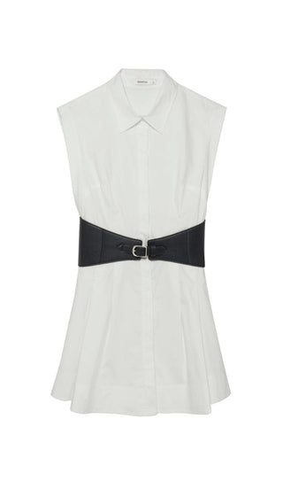 Adler S/L Belted Mini Dress