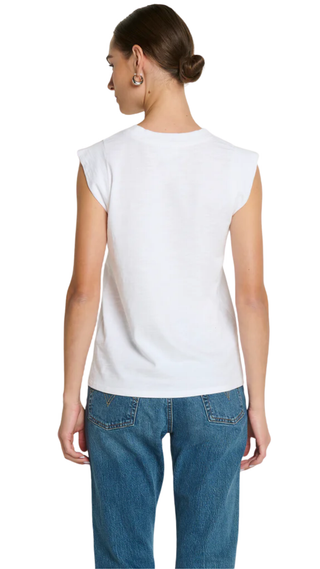Patti Muscle Tank, Optic White