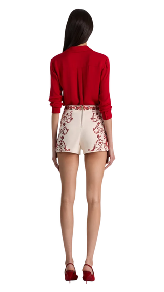 Hera Hr Back Zip Short, Winding Road