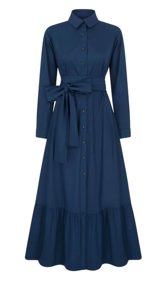 Carrie Dress - Navy