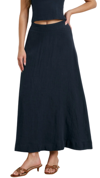 The There For You Skirt - Navy