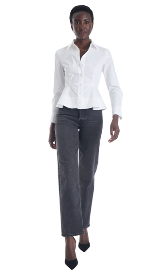 Pepa Solid Top, White