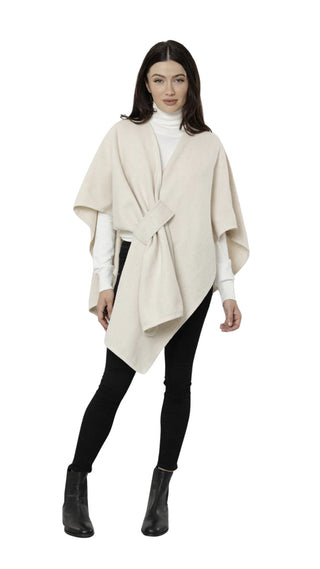 Knit Wrap - Beige - O/S