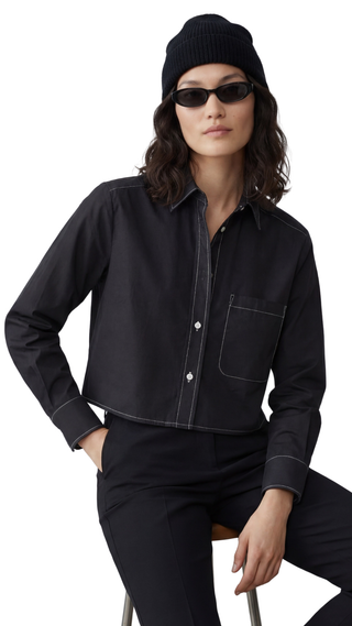 The Harper Shirt, Black