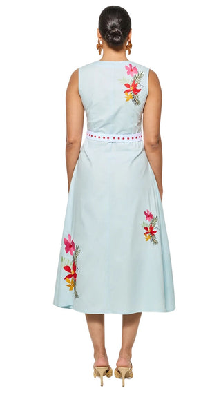 Lesna Dress - Light Blue