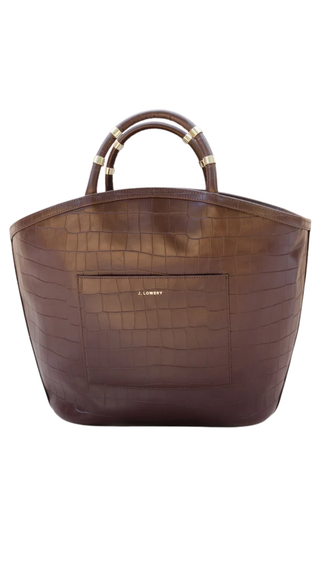 Tote - Espresso Croc