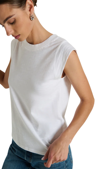 Patti Muscle Tank, Optic White