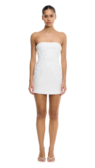Idette Mini Dress, Ivory