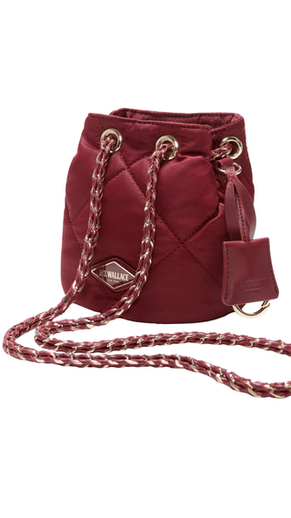 Mini Frankie Bucket Bag - Claret