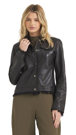 Alexa Wrinkled Leather - Chocolate