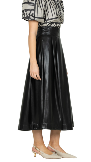 Dotty Skirt, Black