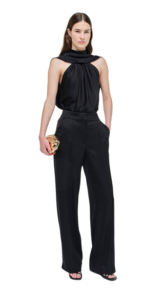 Scarlett Cape Top - Black