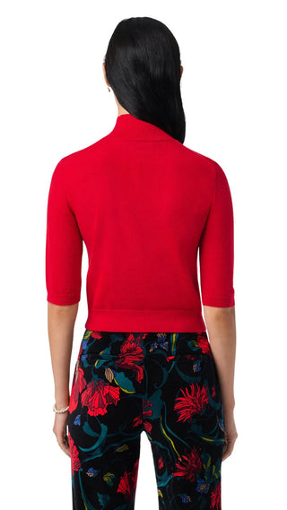 Mali Mock Neck - Moulin Rouge