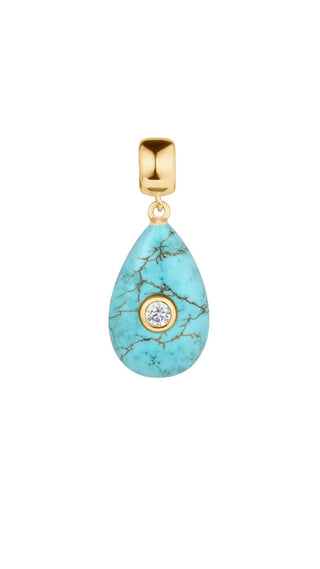 Bardot Howlite Bail Charm