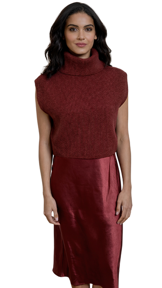 Jin Sweater/Dress Combo, Russet